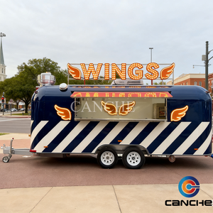 Remorque de café sur mesure remorque de concession de foodtruck Offre Spéciale/camions de nourriture mobiles/remorque de café de haute qualité - Product Image 6