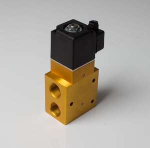 Válvula solenoide neumática de alta presión 1/4 "1/2" BSP 12V DC AC220V 3 vías 2 posiciones 23JD-8 23JD-15 válvulas - Product Image 2