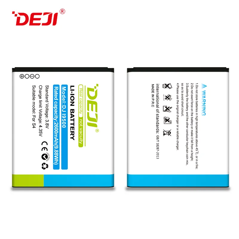DEJI Oem Digital Baterias Para Samsung Galaxy S4 I9500 I545 I337 B600BE Com Bateria Nfc