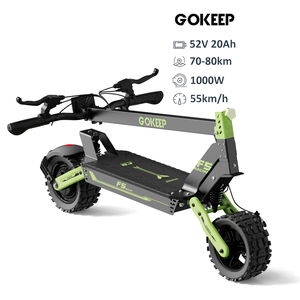 Trottinette Électrique Gokeep F5 High Top Mobility en Stock UE/USA, Moteur 250W*4, 25km/h, Batterie 52V 20Ah, Trottinette Électrique Routière - Product Image 1