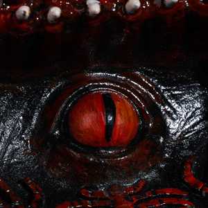 صندوق نرد يحاكي الراتنج ، تخزين نرد آر بي جي بأسلوب رعب قوطي مع عيون ليد وتفاصيل جمجمة ، مثالي لمحبي الأبراج المحصنة والتنين - Product Image 5