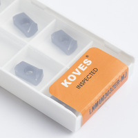 Plaquettes de fraisage carrées en carbure LNMU0303ZER-MJ KOVES OEM pour supports d'outils de fraisage CNC HXN03R TXN03R EXN03R