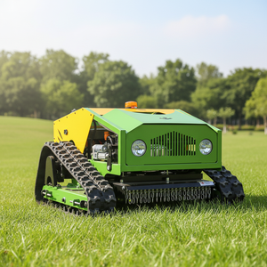 Good Condition 500mm CE EPA All-Terrain RC Lawn <b>Mower</b> <b>Flail</b> <b>Mower</b> Gasoline Powered Brush Cutter for Tall Grass LHD-500 Powerful - Product Image 1