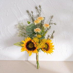 CallaFloral ช่อดอกทานตะวันประดิษฐ์ ผ้าพลาสติกถักทอ งานแฮนด์เมด ตกแต่งงานแต่งงาน ตกแต่งบ้าน CF01383 - Product Image 3