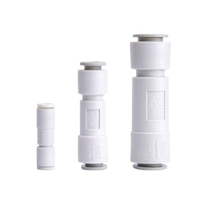 Válvula de Retención Neumática Akho8, Conector de Vía Única SPU6, Válvula de Control de Flujo de Gas de Plástico de Conexión Rápida de 1/4 Pulgada - Product Image 1
