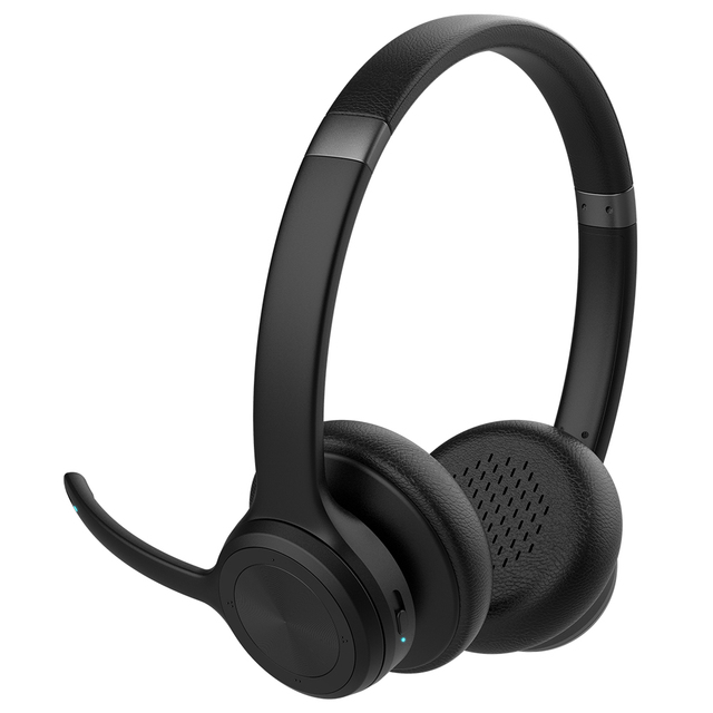 Headphones Over Ear,Wireless Headphones with Microphone for Travel Work Laptop PC Cellphone