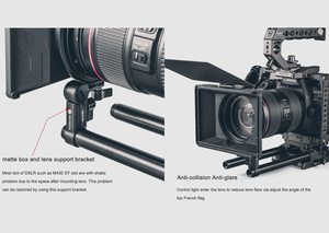 อะแดปเตอร์เลนส์ <span class=keywords><strong>TILTA</strong></span> Tiltaing MB-T15 แบบสี่วง สำหรับกล้องมินิแมตต์บ็อกซ์ ใช้ได้กับกล้อง DSLR และกล้องมิเรอร์เลส - Product Image 4