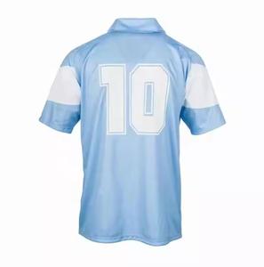 Vente en gros de maillots de football rétro 85 86 87 88 89 90 91 Naples ITALIA Maradona FERRARA <span class=keywords><strong>Careca</strong></span>, maillot de football vintage classique - Product Image 5