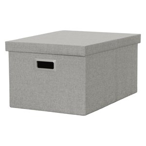 กล่องเก็บของพับได้ (51x38x30 ซม.) สีเทาอ่อน SNH 005 - Product Image 1