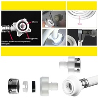 Tuyau d'arrivée d'eau universel moderne et simple pour lave-linge, raccord de rallonge de tuyau de remplissage, accessoires
