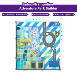 Bettaplay 210SQM Ocean, aire de jeux intérieure pour enfants sur le thème personnalisé, parc de jeux avec piscine à balles, zone de jeux avec toboggan pour centre commercial - Product Image 3