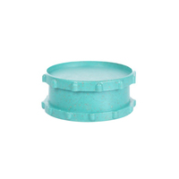 Broyeur biodégradable en plastique écologique 30*15mm à 2 couches, surface lisse, accessoires pour fumer, broyeur dégradable