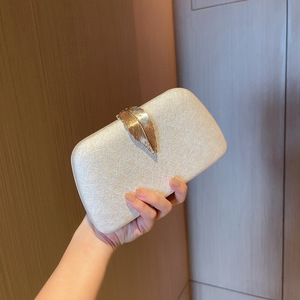 Bolsos Pequeños de Lujo para Mujer, Plisados, Formales, con Cierre de Hojas Metálicas, Bolso de Mano para Fiesta de Boda, Novia - Product Image 6