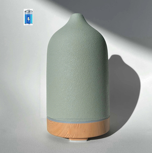 <span class=keywords><strong>Diffuseur</strong></span> d'<span class=keywords><strong>huile</strong></span> de parfum en céramique <span class=keywords><strong>rechargeable</strong></span> par USB 130ml <span class=keywords><strong>Diffuseur</strong></span> d'arôme d'<span class=keywords><strong>huile</strong></span> à ultrasons <span class=keywords><strong>sans</strong></span> <span class=keywords><strong>fil</strong></span> Humidificateur d'air Lumières colorées - Product Image 3