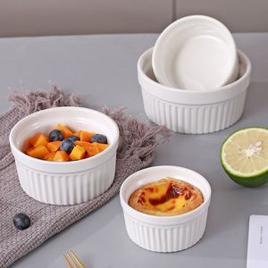 Custom 6-Piece Ceramic Porcelain Bakeware <b>Sets</b> Mailbox-Design Ramekins <b>Trays</b> Microwave Dishwasher-Safe Home <b>Baking</b> Cake - Product Image 3