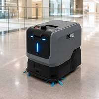 Nettoyeur-sécheur robotisé KDS-10 Mini 4 en 1, balayeuse-sécheuse de sols automatisée pour entrepôt, centre commercial