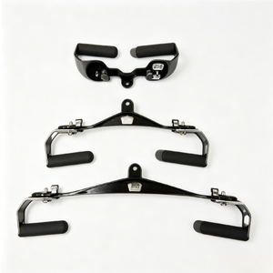 Accessoires de fitness robustes <span class=keywords><strong>pour</strong></span> <span class=keywords><strong>musculation</strong></span> : Poignée de <span class=keywords><strong>barre</strong></span> de <span class=keywords><strong>poulie</strong></span> assise <span class=keywords><strong>pour</strong></span> lat pulldown, en métal haute résistance - Product Image 3