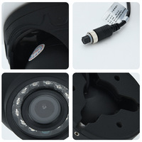 Système de caméra de recul étanche IP69K avec LED IR HD 1080P pour voitures et camions, capteurs AHD/CCD, vision panoramique