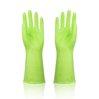 Outils de nettoyage pour la cuisine et la salle de bain, 3 tailles, gants en PVC durables, gants en caoutchouc multicolores pour le ménage