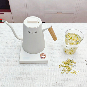 New 0.7L Stainless Steel 304 Tea Pots Portable Knob <b>Control</b> Kettle Goose Neck Kettles With UK Strix <b>Thermostat</b> Newest Kettle - Product Image 2