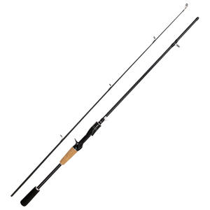 Canne à pêche JQWIRMBGAN823 pour la pêche au black-bass, moulinet spinning, canne de lancer pour rivière, fonctionnement manuel, longueur 1,8 m, pour débutants - Product Image 1