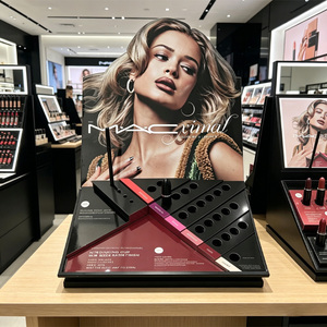 Exhibidor de Maquillaje Acrílico Personalizado para Mostrador, Soporte para Cosméticos, Lápiz <span class=keywords><strong>Labial</strong></span> y Pestañas, para Tiendas Minoristas - Product Image 6