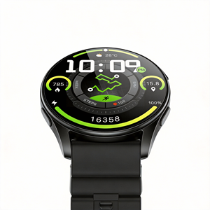 สมาร์ทวอทช์ LC323 กันน้ำ 10 เมตร สายซิลิโคน หน้าจอ AMOLED ระบบ GPS วัดอัตราการเต้นของหัวใจ เครื่องติดตามการออกกำลังกาย สำหรับ 5.0 รุ่น Unisex - Product Image 3