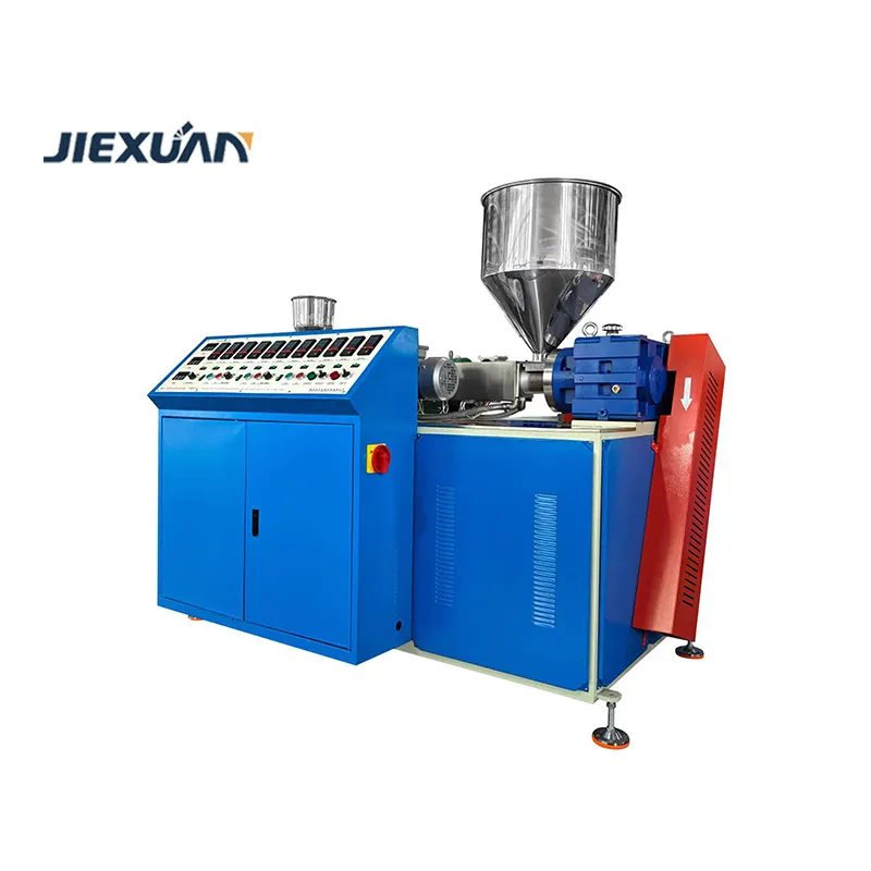 two colors disposable plastic drinking straw extrusion making machine