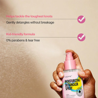 Spray Démêlant Parfumé Floral pour Cheveux – Élimine Nœuds et Enchevêtrements – Idéal Cheveux Afro