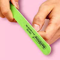Limes à ongles professionnelles Zebra EMERY double face haute densité et épaisses 180/240 120/180 240/320 100/180, réutilisables et durables, droites