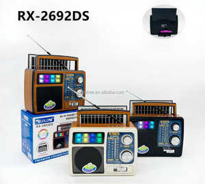 <span class=keywords><strong>Radio</strong></span> Retro ELETREE RX-2692DS con Energía Solar, Bluetooth, USB, TF, Tipo-C, Recargable, FM, AM, SW, 3 Bandas, Luz LED - Product Image 2