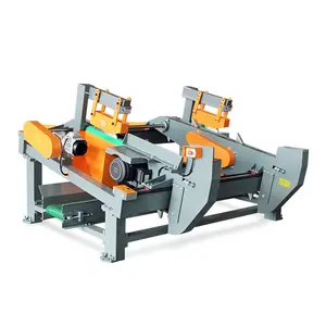 Máquina de sierra de corte de madera para palés de madera SF6021 Sierra de ajuste de doble extremo