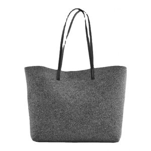 Sac cabas pour femme, design personnalisé, nouveau modèle hiver 2022, en feutre recyclé naturel, sac à main pour femme, sac tote - Product Image 1