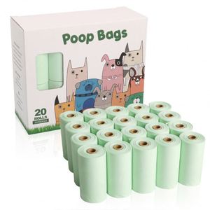 Bolsas Biodegradables para Desechos de Mascotas, Resistentes a Fugas, de PLA PBAT, Almidón de Maíz, Fondo Plano Reforzado, Ecológicas, Venta al Por Mayor - Product Image 1