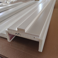 Laque blanche Portes intérieures en bois prémontées/affleurantes Porte intérieure pour appartement/villa/usage commercial