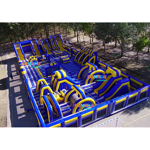 Parque DE JUEGOS DE ATRACCIONES inflable, gran rebote inflable, parque de atracciones, ciudad de atracciones, parque temático inflable, parque de juegos para saltar - Product Image 2
