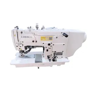 GC781D-máquina de coser con orificio para camisa y camiseta, con botón directo, fábrica de prendas de vestir