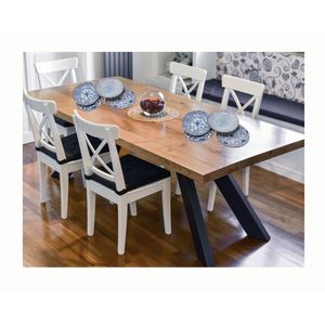 Assiettes plates rondes en céramique bleues et blanches 17,3 cm, motifs floraux et géométriques orientaux, ensemble de vaisselle fabriqué en Italie - Product Image 5