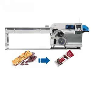 Fully automatic wrapping flow pack packing machine ice cream lolly popsicle packaging machine