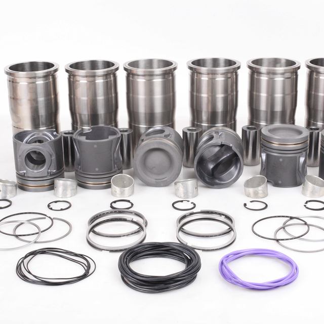 D12D D13D D16 D6D D6E D7D D7E Engine Overhaul Rebuilt Kit Piston Ring Seals Liner Piston Full Kit for Volvo