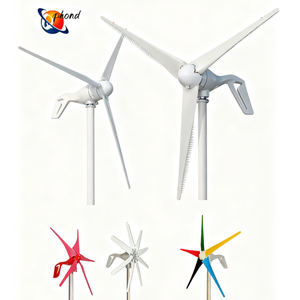 Generador de energía eólica de baja velocidad 600W 1000W 2000W 3000W de eje vertical 24V 48V VAWT en venta - Product Image 1