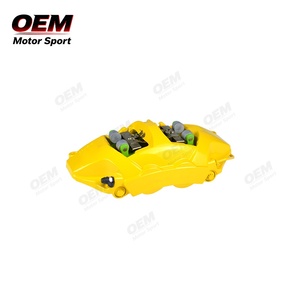 Kit de freinage en céramique carbone - Étriers jaunes à 10 pistons à l'avant et 4 pistons à l'arrière - Ensemble de mise à niveau complet pour Porsche Cayenne E3 9YA - Product Image 5