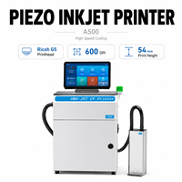Impresora Industrial de Inyección de Tinta UV PIJ Ricoh G5 600DPI 54mm 330m/min de Alta Resolución para Codificación Variable de Códigos QR y Matrices de Datos