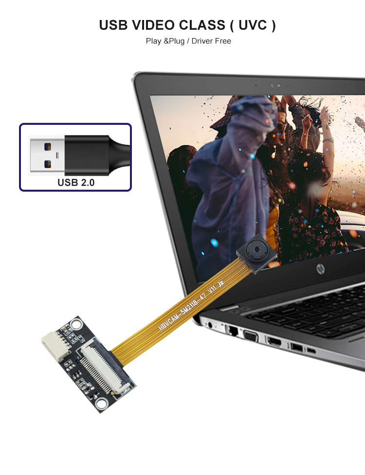 Hailege Modulo Fotocamera OV5647 5MP Per Raspberry Pi - Sensore Con Cavo CSI, 1080p