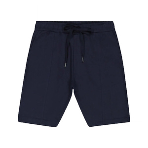 Shorts en maille décontractés pour hommes, boutons, tricot, écologiques, respirants, séchage rapide, mélange de coton biologique, teintures à faible impact, durables - Product Image 1