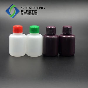 सफेद एम्बर गोल संकीर्ण मुंह pp hdpp Hdpe एजेंट बोतल 4 मिली-100 मिली आईएसओ प्रमाणित प्रयोगशाला आपूर्ति - Product Image 2