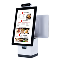 Caisse enregistreuse Google Play Android 14/11/13 Win/Linux 15.6 + 15.6/11.6 \ "double écran tactile POS tout-en-un écran client