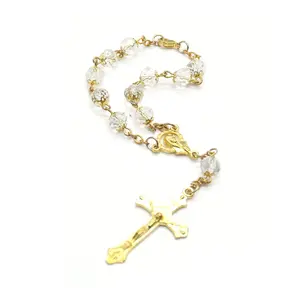 Recuerdos <span class=keywords><strong>de</strong></span> Bautizo Pulsera <span class=keywords><strong>de</strong></span> Cuentas con Cruz y Ala <span class=keywords><strong>de</strong></span> Ángel Mini Rosarios <span class=keywords><strong>de</strong></span> <span class=keywords><strong>Dedo</strong></span> <span class=keywords><strong>de</strong></span> Acrílico para Eventos <span class=keywords><strong>de</strong></span> la Iglesia - Product Image 5