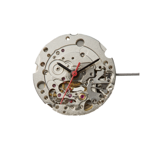 Mouvement mécanique squelette original japonais Miyota 6T28 doré, petit, automatique et à remontage manuel, avec petite fenêtre sur le cadran, 3 aiguilles - Product Image 4