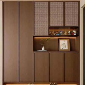 เฟอร์นิเจอร์ห้องนั่งเล่นและห้องนอนแบบกำหนดเอง ตู้เก็บของ ตู้หนังสือ ตู้เสื้อผ้า สำหรับอพาร์ทเมนต์ วิลล่า หรือใช้ในบ้าน - Product Image 2